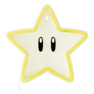 Super Mario LED Wall Lamp Light Super Star Neon