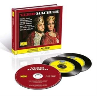 ABBADO, CLAUDIO Verdi Macbeth (2cd + Blu-ray Audio) 3BOX